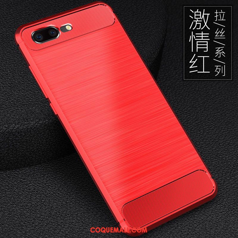 Étui Oneplus 5 Créatif Tout Compris Fluide Doux, Coque Oneplus 5 Rouge Silicone