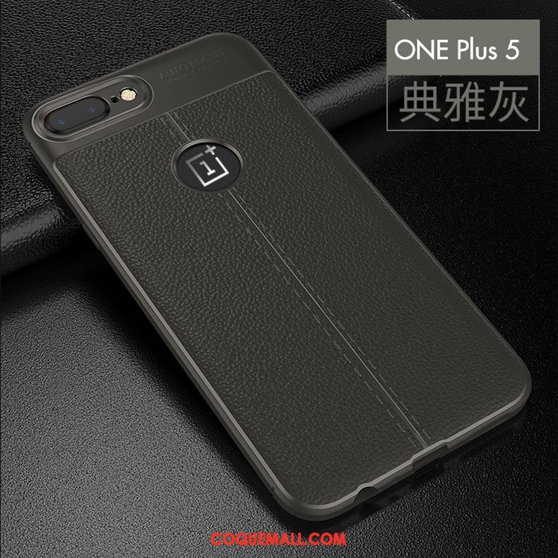 Étui Oneplus 5 Fluide Doux Modèle Fleurie Silicone, Coque Oneplus 5 Téléphone Portable Incassable