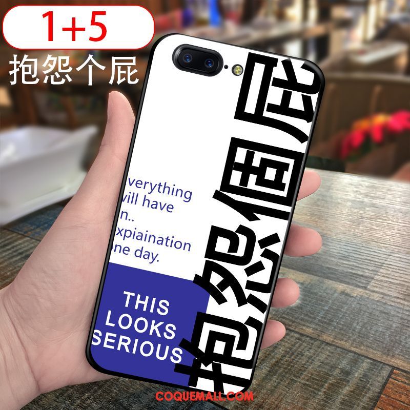 Étui Oneplus 5 Fluide Doux Rouge Cœur, Coque Oneplus 5 Tendance Téléphone Portable