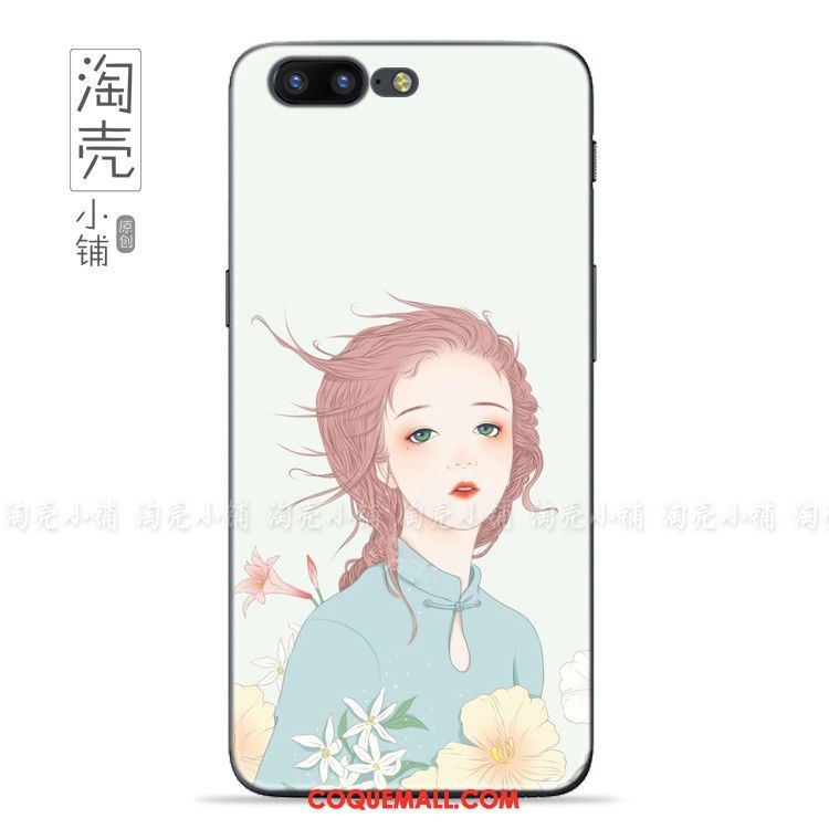 Étui Oneplus 5 Silicone Frais Art, Coque Oneplus 5 Téléphone Portable Couleur