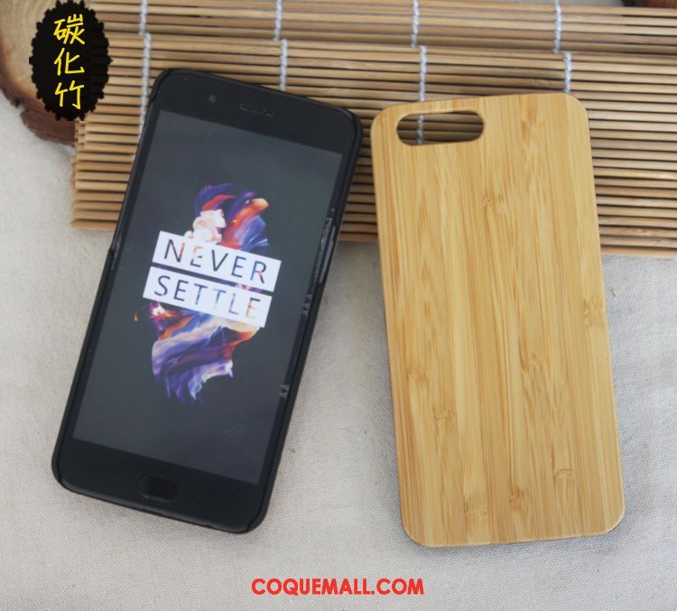 Étui Oneplus 5 Tendance Protection Très Mince, Coque Oneplus 5 Bois Massif En Bois Braun