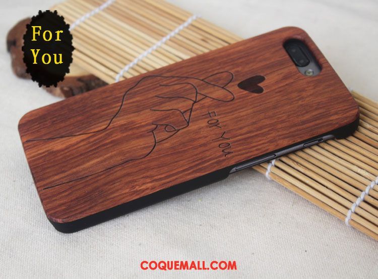 Étui Oneplus 5 Tendance Protection Très Mince, Coque Oneplus 5 Bois Massif En Bois Braun