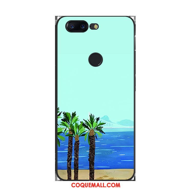 Étui Oneplus 5t Créatif Peinture À L'huile Incassable, Coque Oneplus 5t Fluide Doux Téléphone Portable