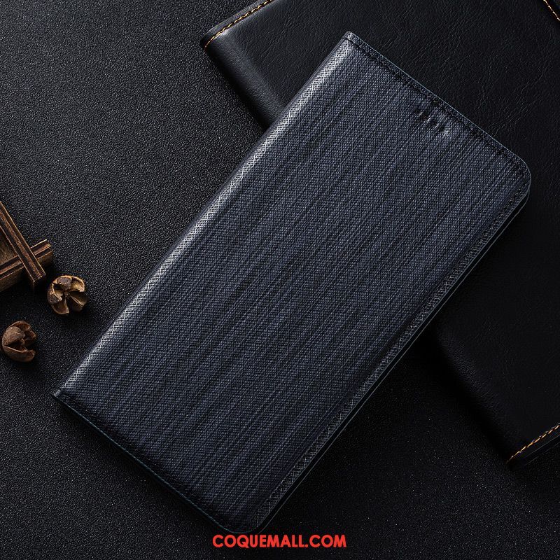 Étui Oneplus 5t Cuir Véritable Protection Téléphone Portable, Coque Oneplus 5t Étui En Cuir Noir