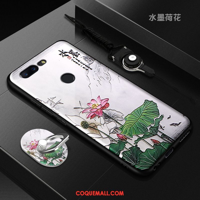 Étui Oneplus 5t Motif Anneau Peinture, Coque Oneplus 5t Fluide Doux Protection