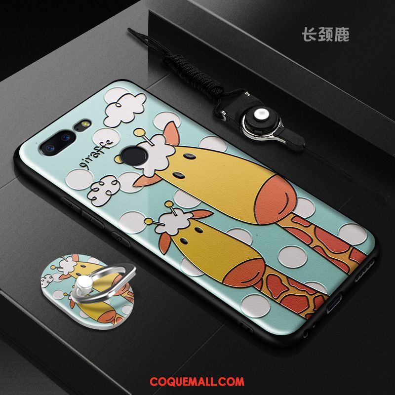 Étui Oneplus 5t Motif Anneau Peinture, Coque Oneplus 5t Fluide Doux Protection