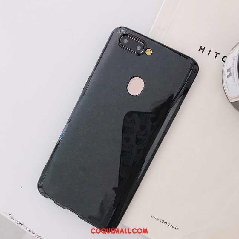 Étui Oneplus 5t Rose Téléphone Portable Fluide Doux, Coque Oneplus 5t Tout Compris Net Rouge