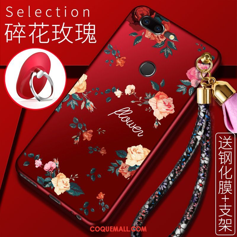 Étui Oneplus 5t Tendance Fluide Doux Tout Compris, Coque Oneplus 5t Rouge Dessin Animé