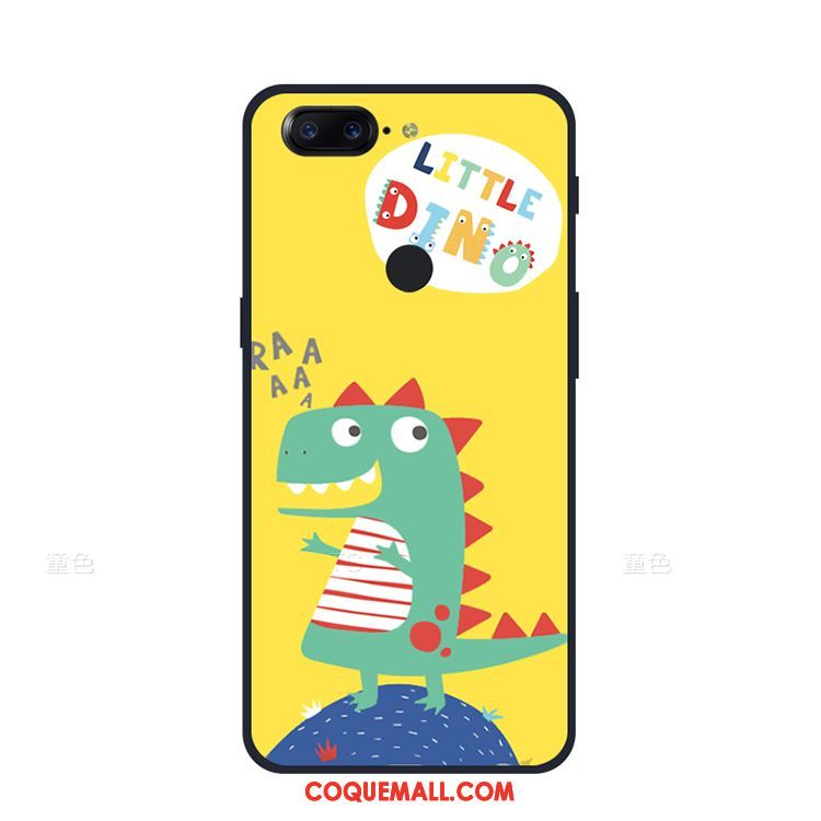 Étui Oneplus 5t Téléphone Portable Charmant Dragon, Coque Oneplus 5t Net Rouge Bleu