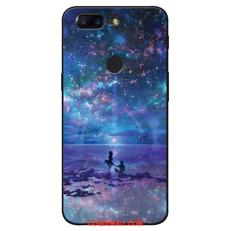 Étui Oneplus 5t Téléphone Portable Ciel Étoilé Fluide Doux, Coque Oneplus 5t Marque De Tendance Modèle