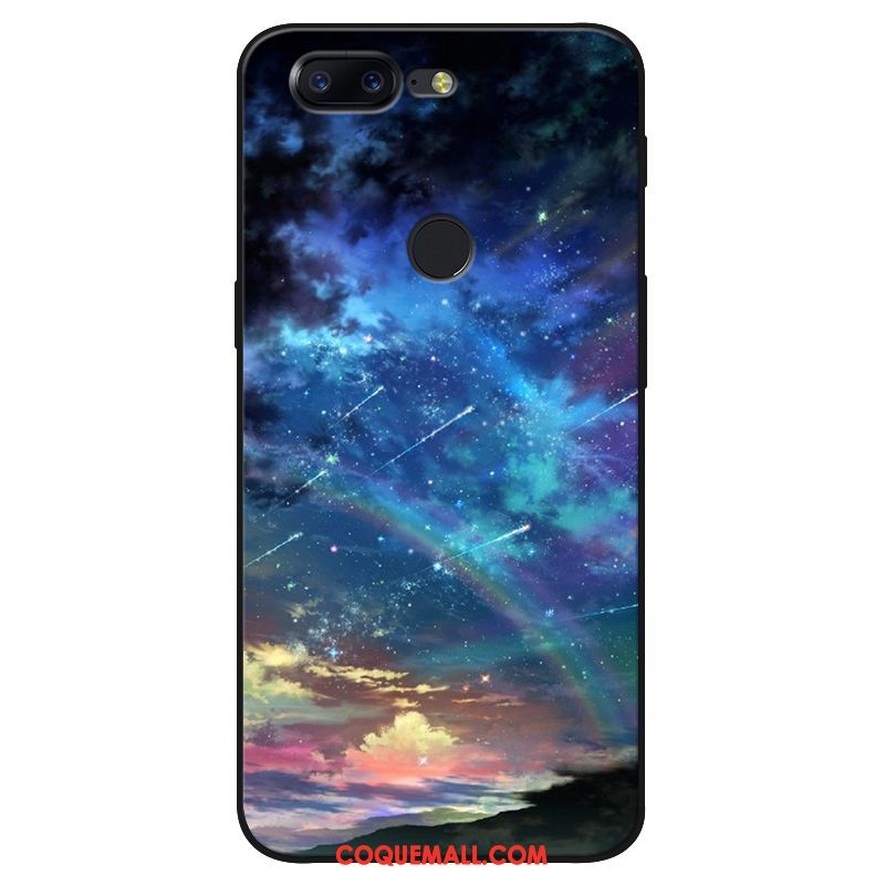 Étui Oneplus 5t Téléphone Portable Ciel Étoilé Fluide Doux, Coque Oneplus 5t Marque De Tendance Modèle