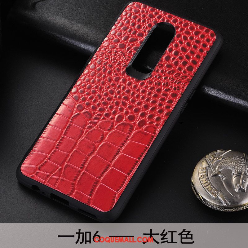 Étui Oneplus 6 Couvercle Arrière Protection Très Mince, Coque Oneplus 6 Modèle Fleurie Téléphone Portable