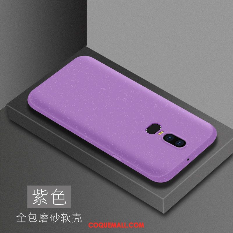 Étui Oneplus 6 Créatif Très Mince Protection, Coque Oneplus 6 Marque De Tendance Silicone