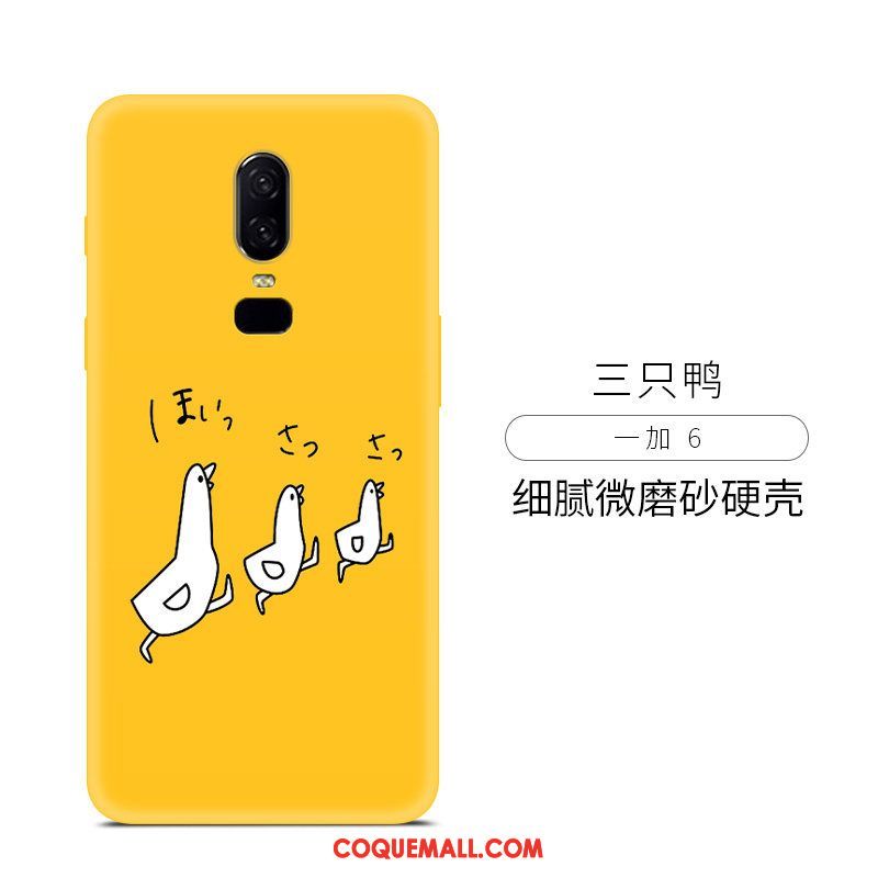 Étui Oneplus 6 Difficile Tout Compris Téléphone Portable, Coque Oneplus 6 Dessin Animé Créatif