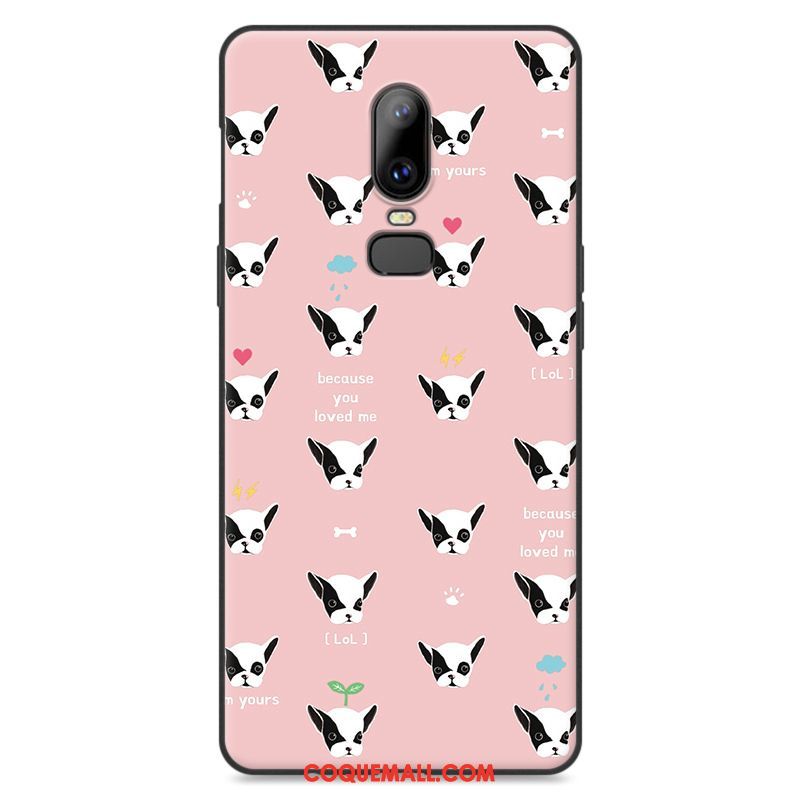 Étui Oneplus 6 Incassable Silicone Blanc, Coque Oneplus 6 Protection Tout Compris