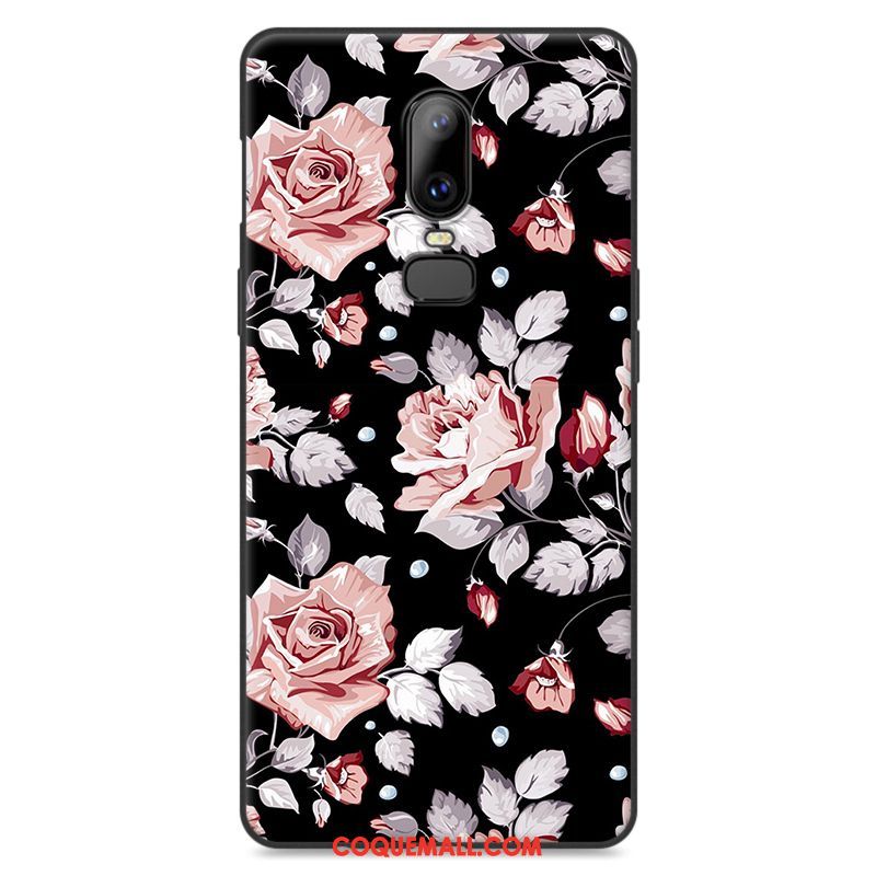 Étui Oneplus 6 Incassable Silicone Blanc, Coque Oneplus 6 Protection Tout Compris