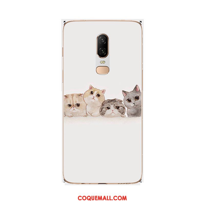 Étui Oneplus 6 Légères Silicone Incassable, Coque Oneplus 6 Téléphone Portable Protection