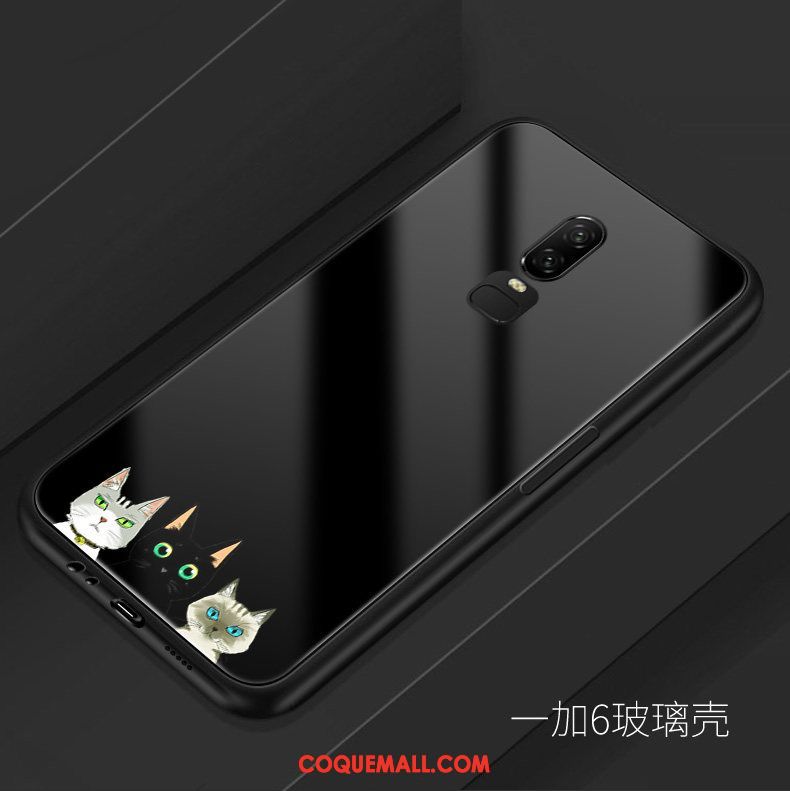 Étui Oneplus 6 Mignonne Charmant Dessin Animé, Coque Oneplus 6 Téléphone Portable Fluide Doux