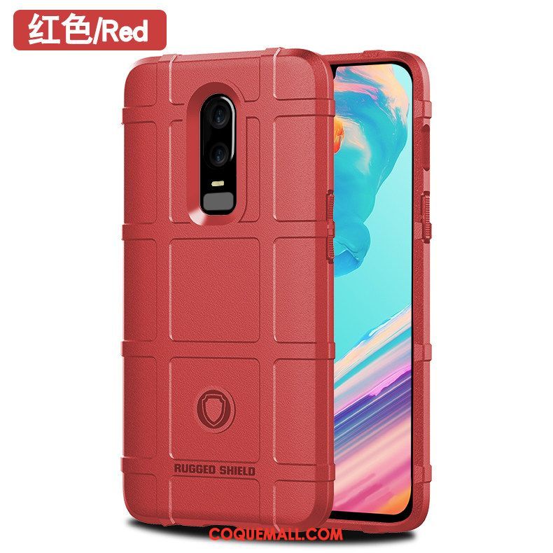 Étui Oneplus 6 Personnalité Noir Créatif, Coque Oneplus 6 Tendance Silicone