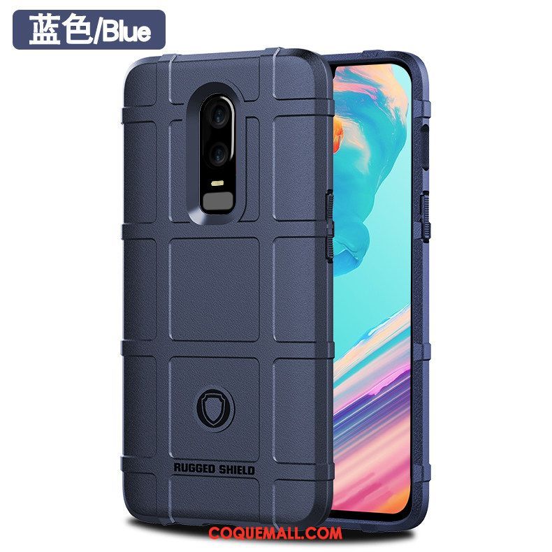 Étui Oneplus 6 Personnalité Noir Créatif, Coque Oneplus 6 Tendance Silicone