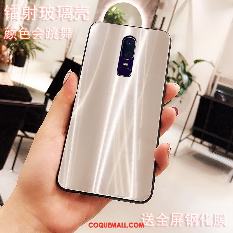 Étui Oneplus 6 Silicone Incassable Protection, Coque Oneplus 6 Marque De Tendance Téléphone Portable