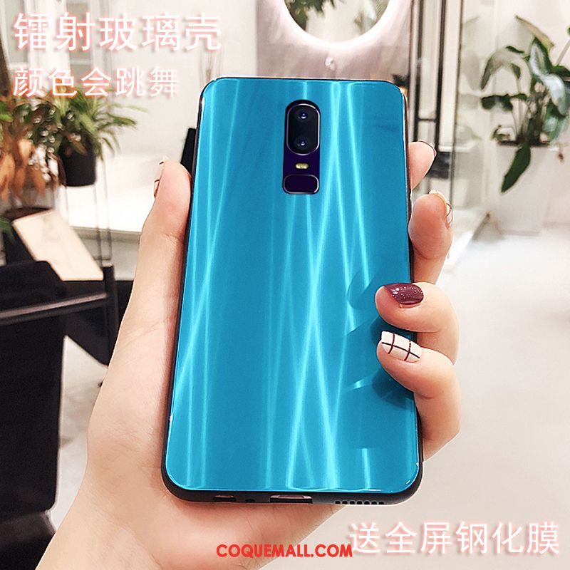 Étui Oneplus 6 Silicone Incassable Protection, Coque Oneplus 6 Marque De Tendance Téléphone Portable