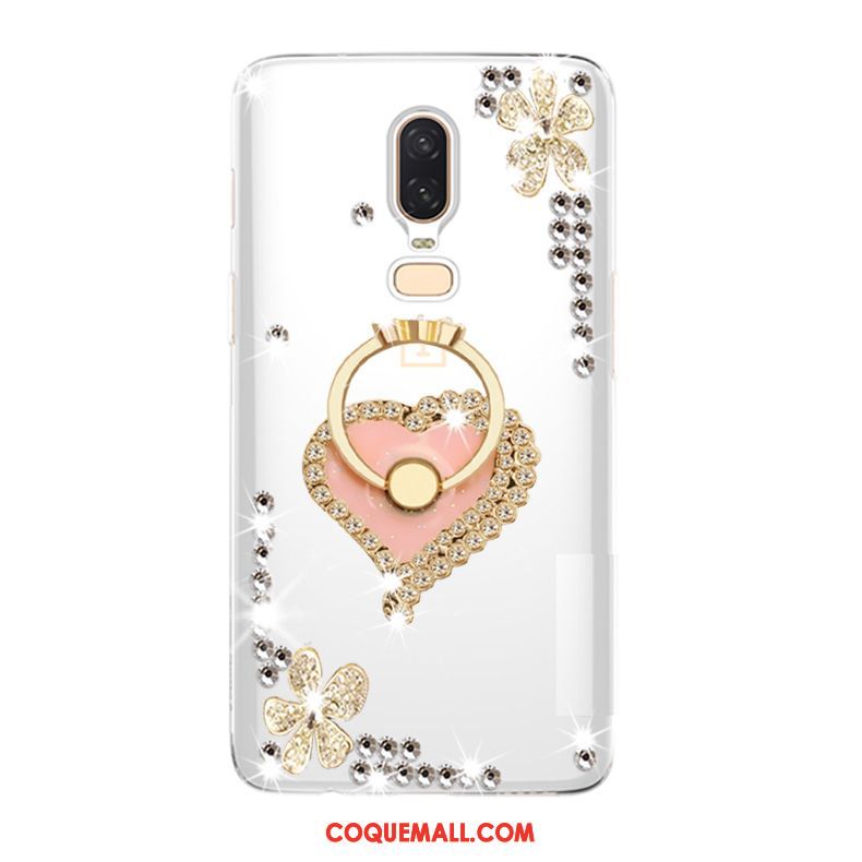 Étui Oneplus 6 Tendance Téléphone Portable Incassable, Coque Oneplus 6 Blanc Protection