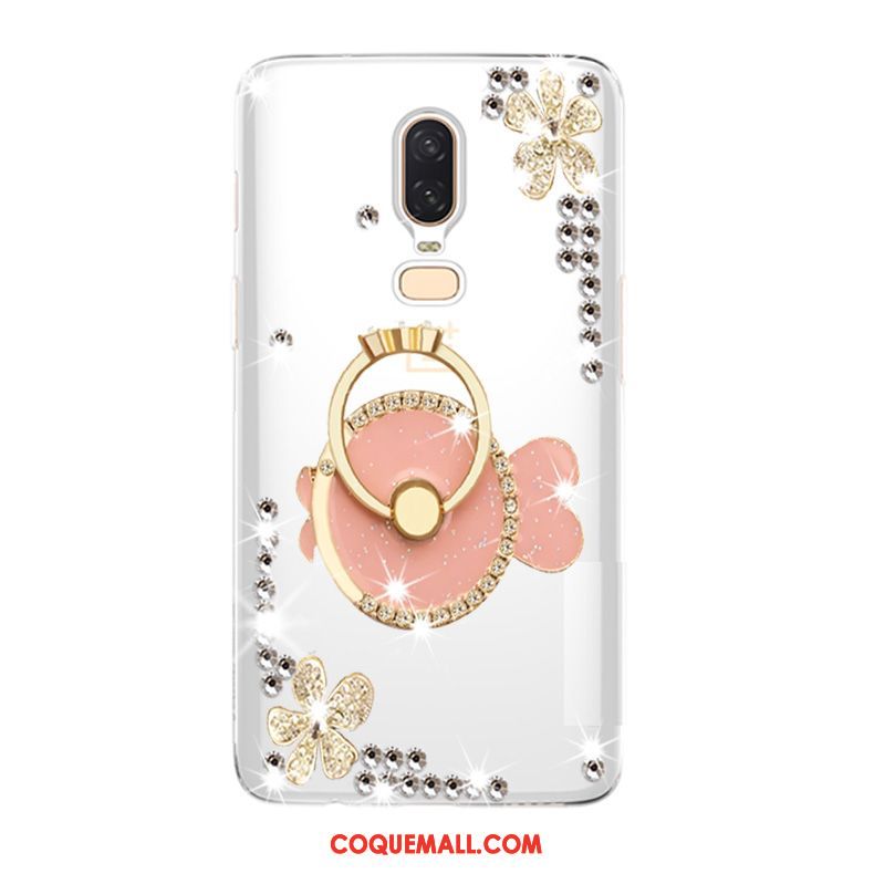 Étui Oneplus 6 Tendance Téléphone Portable Incassable, Coque Oneplus 6 Blanc Protection