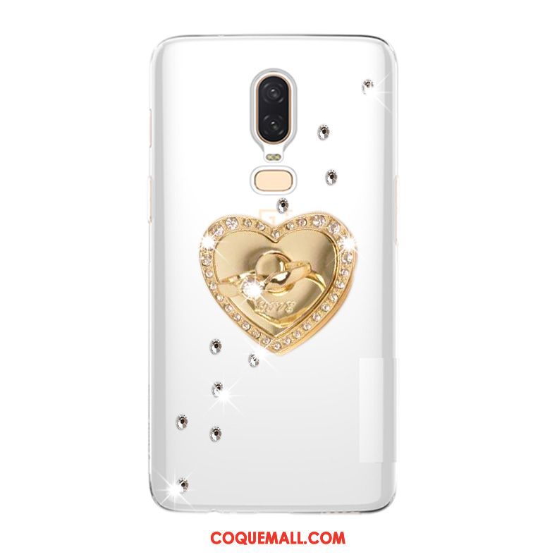 Étui Oneplus 6 Tendance Téléphone Portable Incassable, Coque Oneplus 6 Blanc Protection