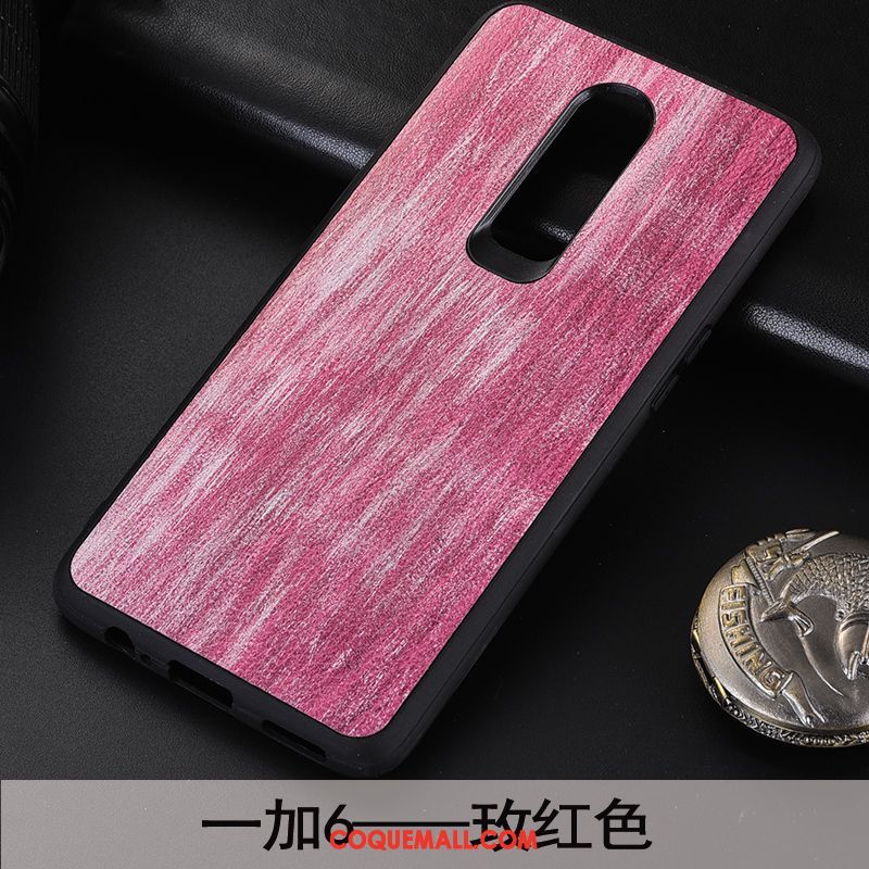 Étui Oneplus 6 Téléphone Portable Tout Compris Très Mince, Coque Oneplus 6 Protection Étui En Cuir Braun