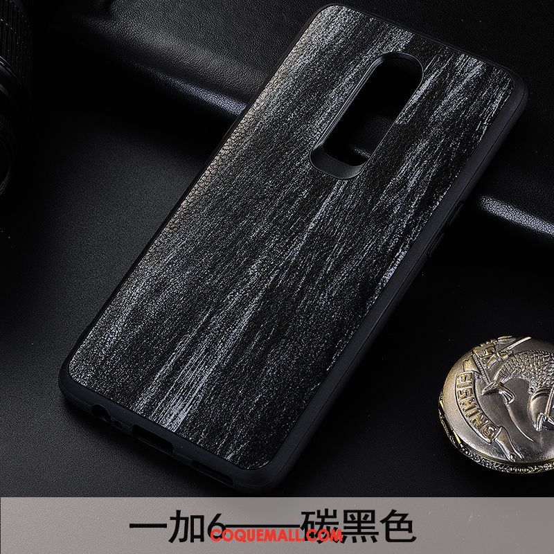 Étui Oneplus 6 Téléphone Portable Tout Compris Très Mince, Coque Oneplus 6 Protection Étui En Cuir Braun