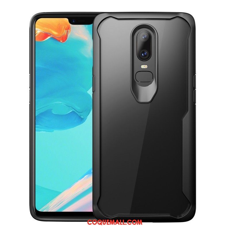 Étui Oneplus 6 Épaissir Téléphone Portable Nouveau, Coque Oneplus 6 Personnalité Bordure