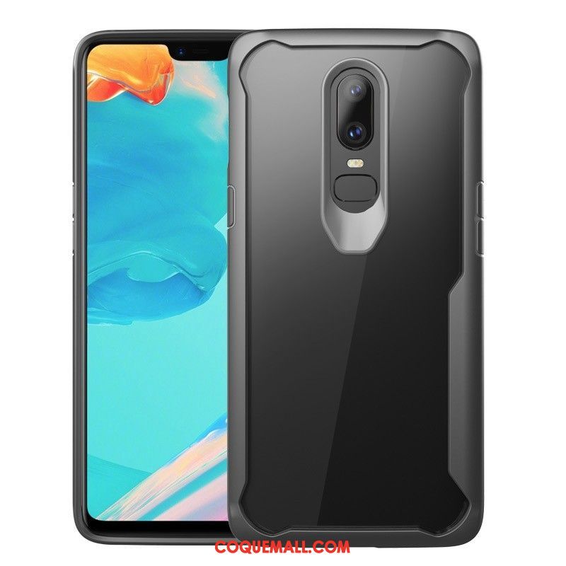 Étui Oneplus 6 Épaissir Téléphone Portable Nouveau, Coque Oneplus 6 Personnalité Bordure