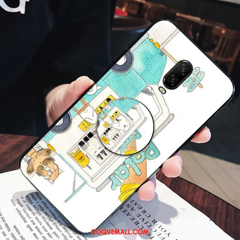 Étui Oneplus 6t Créatif Protection Amoureux, Coque Oneplus 6t Téléphone Portable Ours