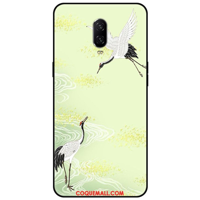 Étui Oneplus 6t Grue Ornements Suspendus Téléphone Portable, Coque Oneplus 6t Incassable Protection