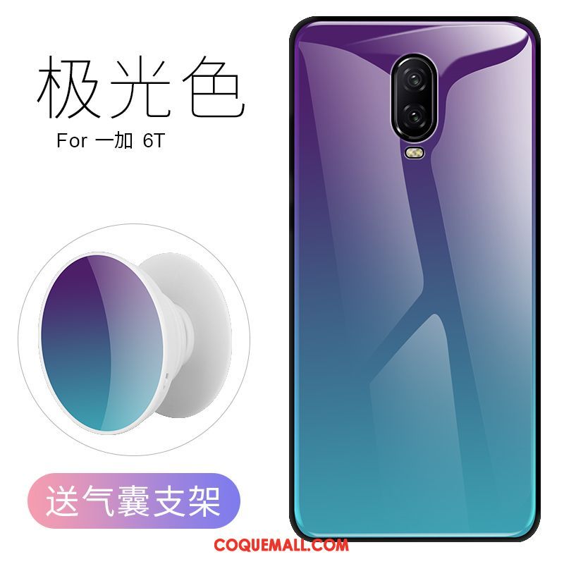 Étui Oneplus 6t Personnalité Nouveau Rouge, Coque Oneplus 6t Téléphone Portable Tendance