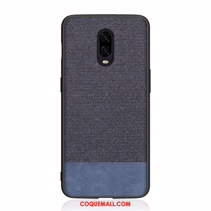 Étui Oneplus 6t Personnalité Protection Incassable, Coque Oneplus 6t Marque De Tendance Simple