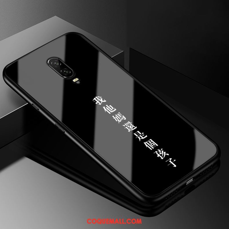 Étui Oneplus 6t Téléphone Portable Protection Fluide Doux, Coque Oneplus 6t Incassable Tout Compris