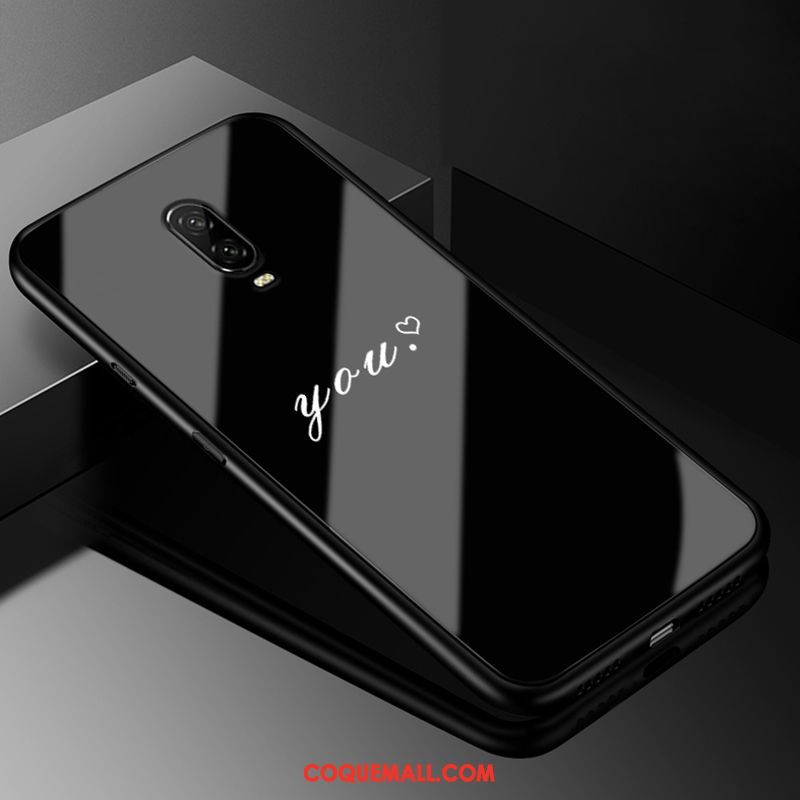 Étui Oneplus 6t Téléphone Portable Protection Fluide Doux, Coque Oneplus 6t Incassable Tout Compris