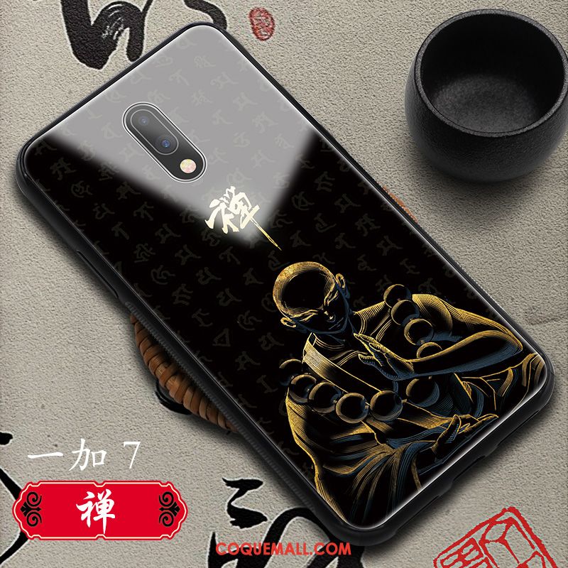 Étui Oneplus 7 Marque De Tendance Style Chinois Personnalité, Coque Oneplus 7 Difficile Tout Compris