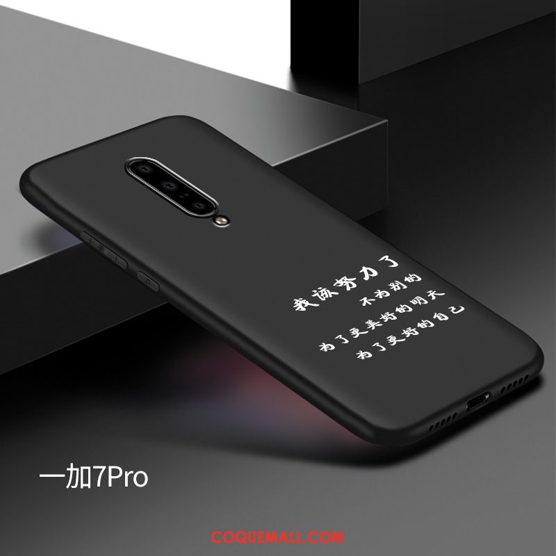 Étui Oneplus 7 Personnalisé Fluide Doux Silicone, Coque Oneplus 7 Incassable Téléphone Portable