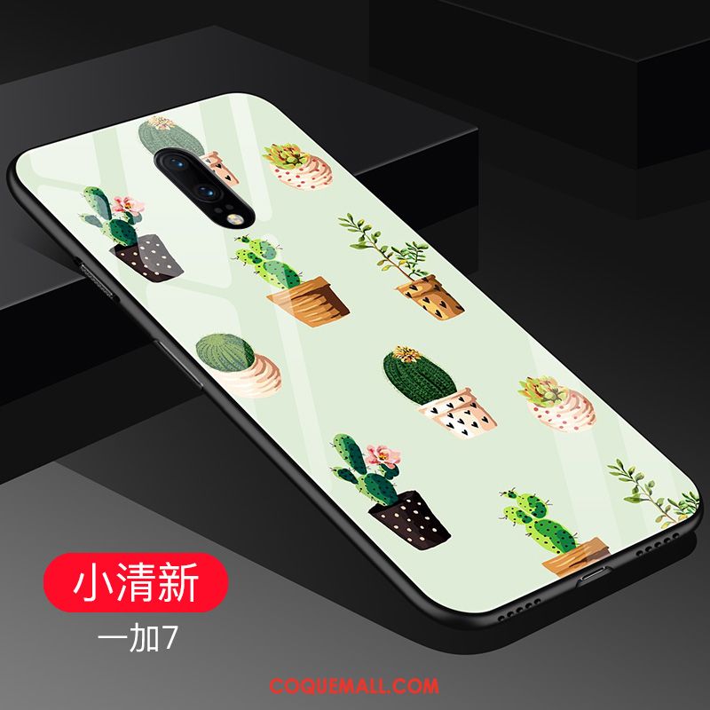 Étui Oneplus 7 Personnalité Tout Compris Personnalisé, Coque Oneplus 7 Miroir Marque De Tendance