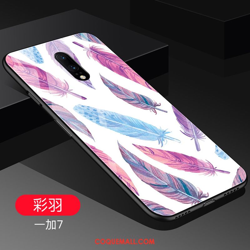 Étui Oneplus 7 Personnalité Tout Compris Personnalisé, Coque Oneplus 7 Miroir Marque De Tendance