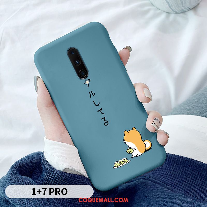 Étui Oneplus 7 Pro Dessin Animé Incassable Rose, Coque Oneplus 7 Pro Tout Compris Téléphone Portable