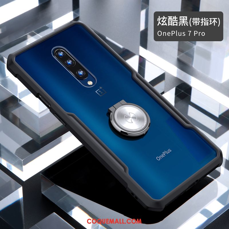 Étui Oneplus 7 Pro Délavé En Daim Personnalisé Verre, Coque Oneplus 7 Pro Tout Compris Téléphone Portable