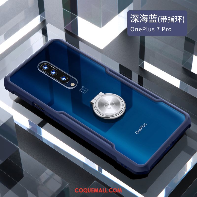 Étui Oneplus 7 Pro Délavé En Daim Personnalisé Verre, Coque Oneplus 7 Pro Tout Compris Téléphone Portable