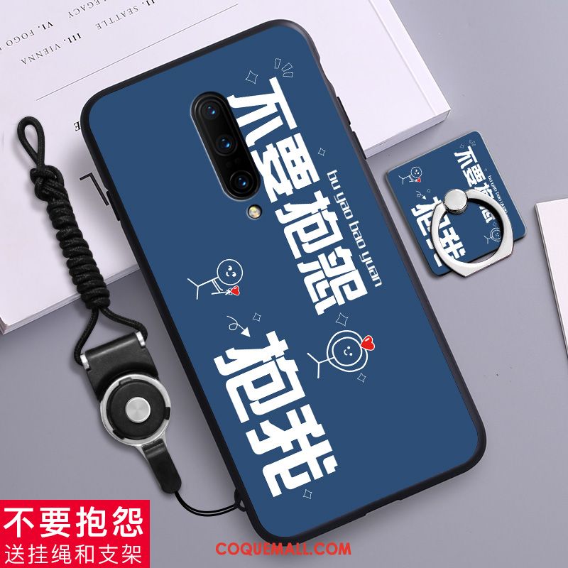 Étui Oneplus 7 Pro Fluide Doux Dessin Animé Téléphone Portable, Coque Oneplus 7 Pro Personnalité Jaune