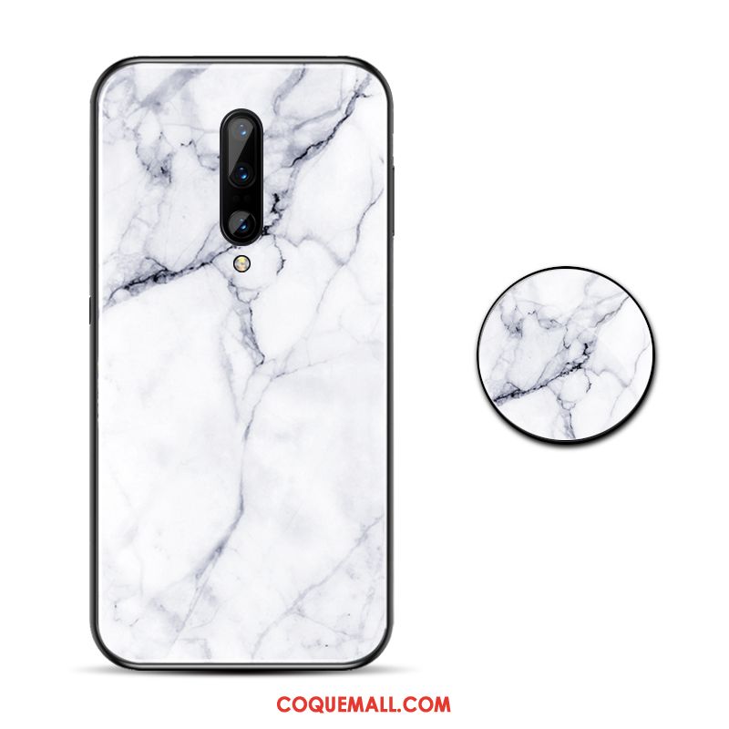 Étui Oneplus 7 Pro Miroir Incassable Bleu, Coque Oneplus 7 Pro Grand Protection