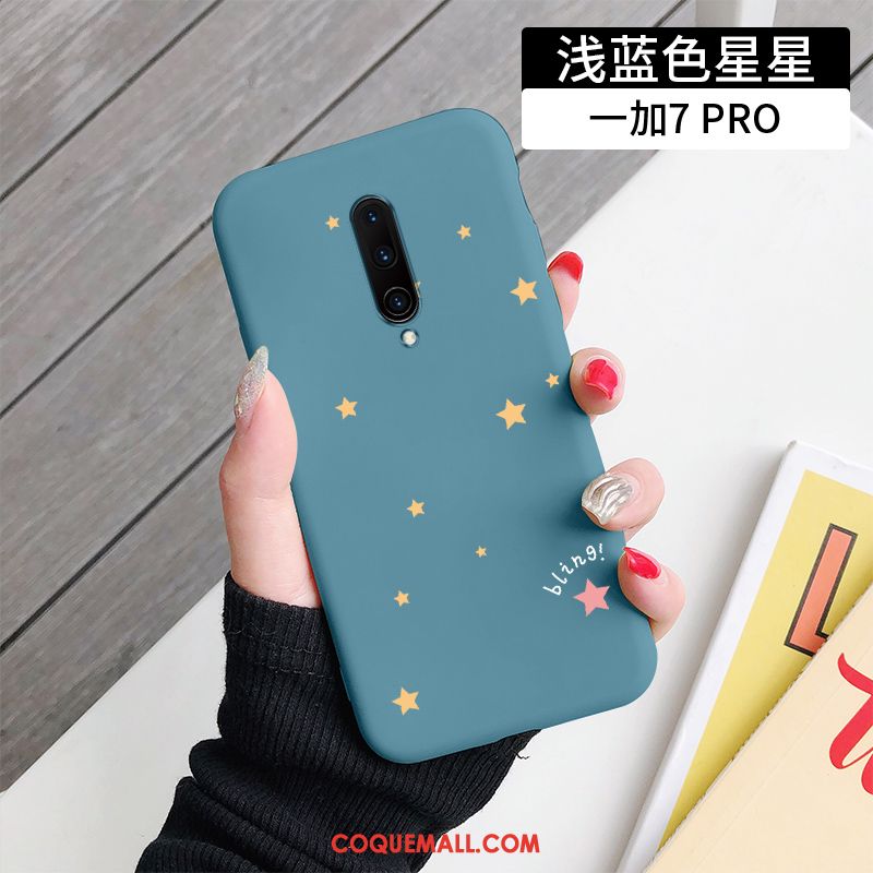 Étui Oneplus 7 Pro Vent Amour Charmant, Coque Oneplus 7 Pro Créatif Fluide Doux