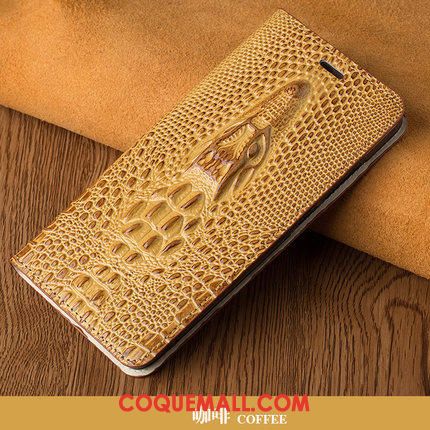 Étui Oneplus 7 Protection Luxe Téléphone Portable, Coque Oneplus 7 En Cuir Dragon